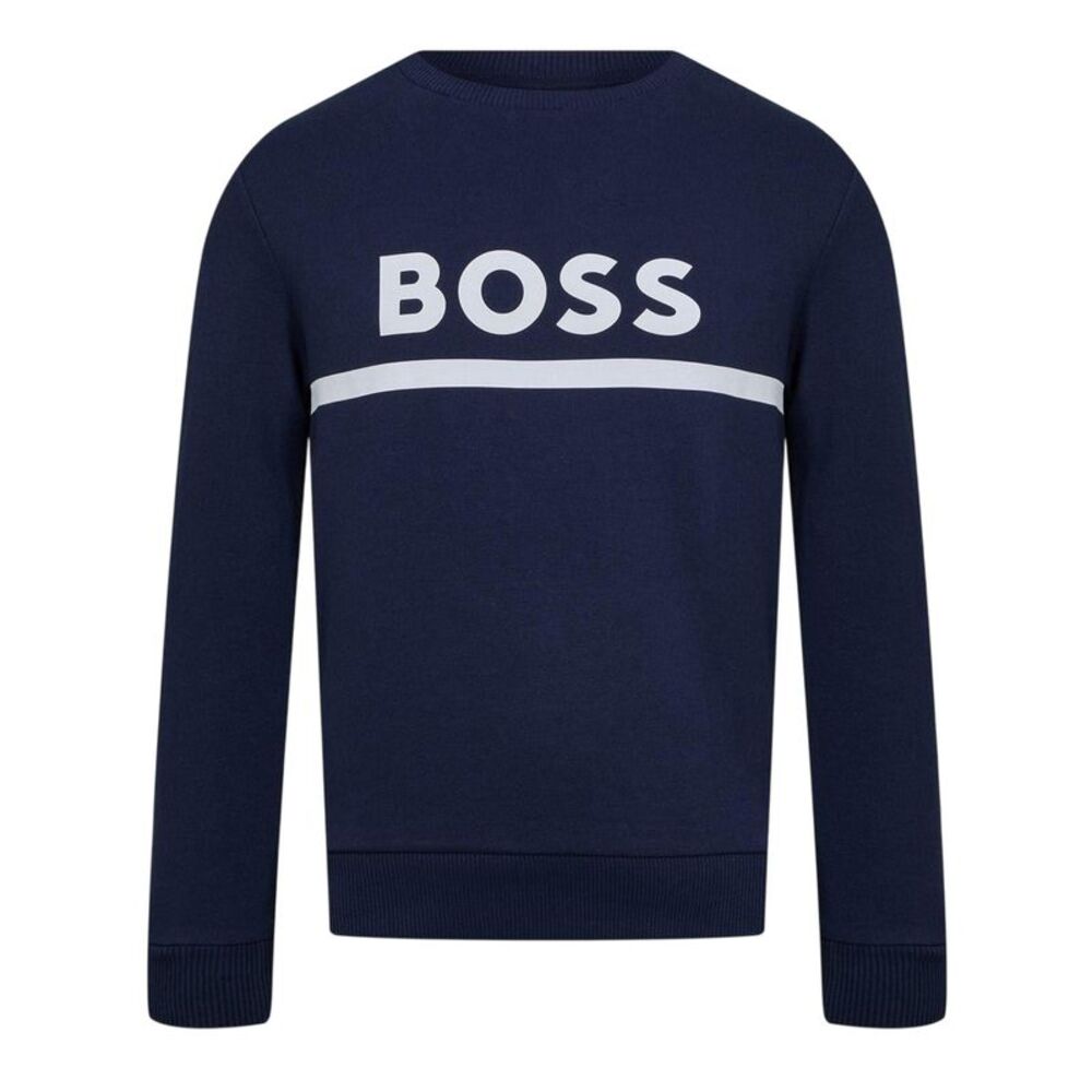 Boss Childrens/Kids Regular Sweatshirt / Navy
